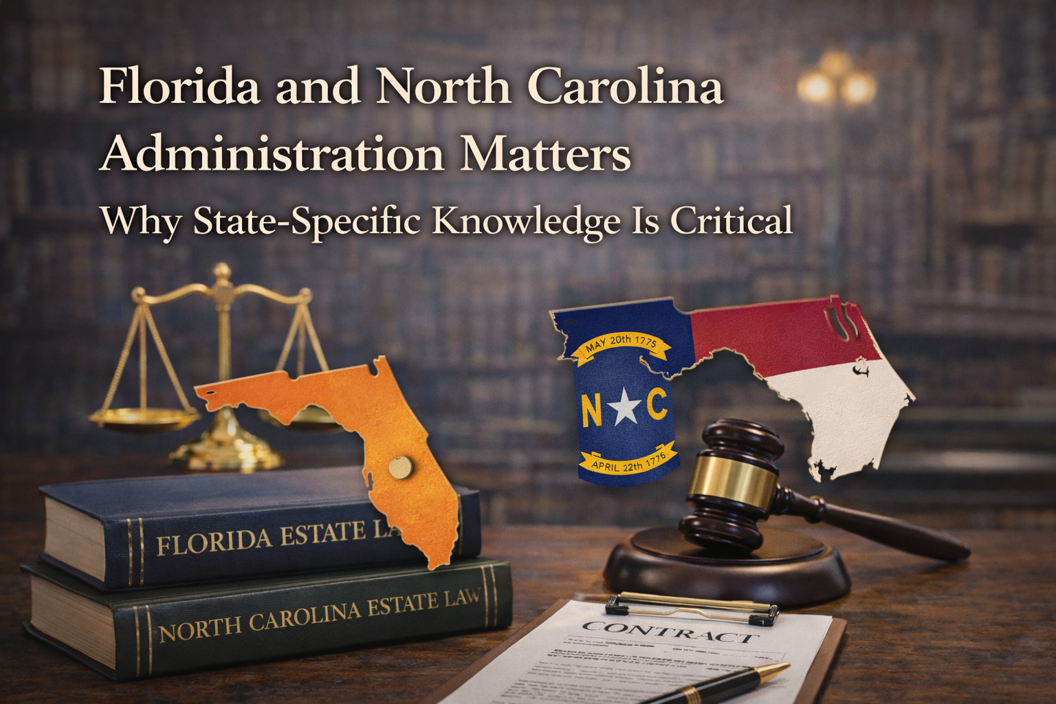 Florida and North Carolina Administration Matters